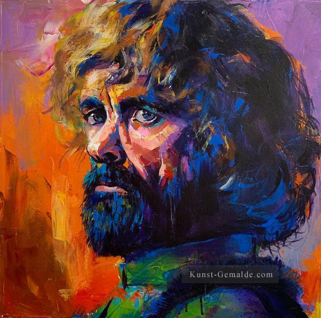 Porträt von Tyrion Lannister 4 Spiel der Throne Ölgemälde